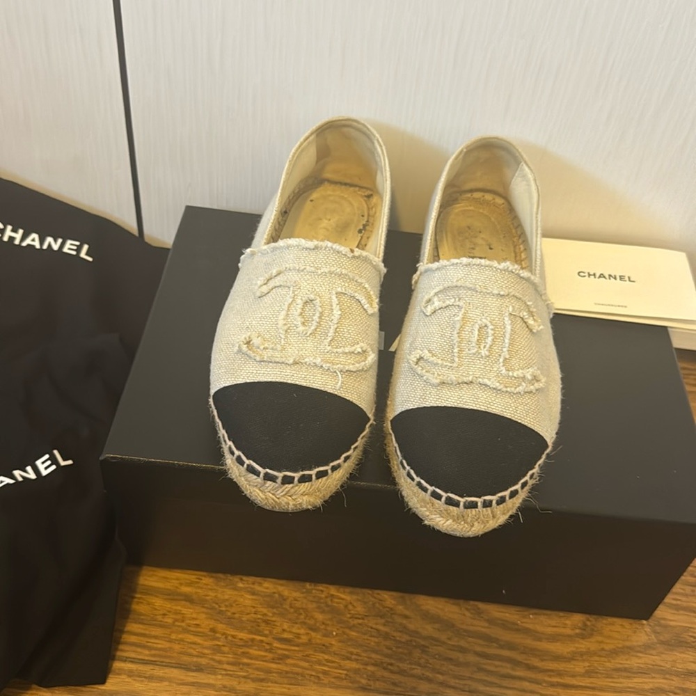 Chanel espadrilles size 36